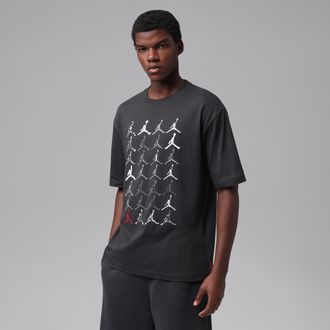 Nike Jordan Mens Jordan Brooklyn Crew T-Shirt in Black | IO0123-045