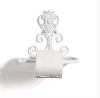 OEM Portarrollos De Papel Higi&eacute;nico, Soporte De Pared Vintage Para Rollo De Papel Higi&eacute;nico, Colgador De Toallas, Soporte Para Rollo De Ba&ntilde;o (blanco)