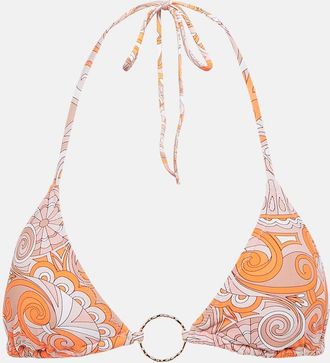 Melissa Odabash Miami printed bikini top