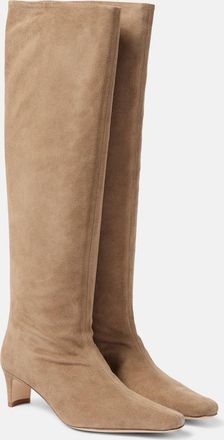 Staud Wally suede knee-high boots