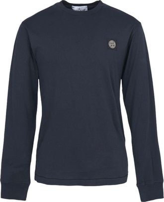 Stone Island 2100031 Compass Print T-Shirt Navy L1S1521000-31S0013-V0020