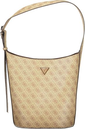 Guess Beige Polyurethane Women Womens Handbag