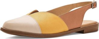 Miz Mooz Florie Sling Back Flats Womens Flat Shoes Latte : EU 42 (US Womens 10.5-11) B - Medium, Leather