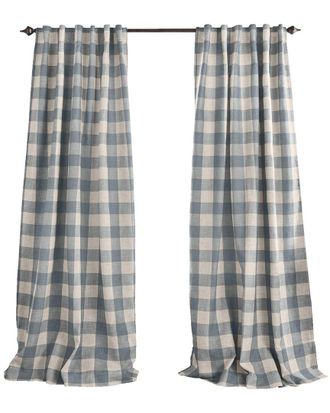 Elrene Grainger Buffalo Check Blackout Window Curtain