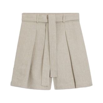HUGO BOSS Hugo, Casual Shorts, female, Beige, Size: 2XS 50558545 Shorts