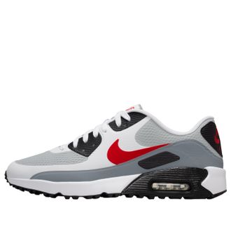 Nike Air Max 90 Golf White Grey Fire Red HV9305-105