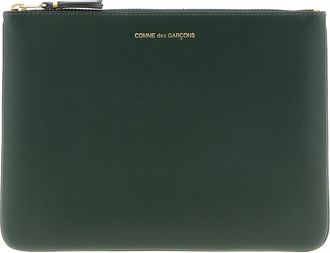 Comme Des Gar&ccedil;ons Arecalf Sa 5100 Wallet - unisex - Portefeuilles - Groen - ONE Size - Leer - Accessoires