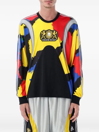 adidas x Brain Dead top met lange mouwen - Geel
