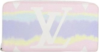 Louis Vuitton Pre-owned Wallets, female, Multicolor, Size: ONE SIZE Pre-owned Escale Zippy Wallet