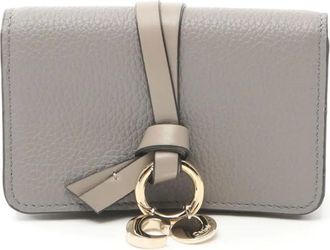 Chloé Portacarte Alphabet anni 2020 - Grigio