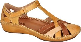 Pikolinos Schoenen, Dames, Bruin, 37 EU, Leer, P. Vallarta Sandal