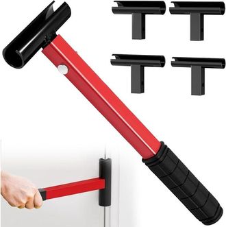 OEM Herramienta De Ajuste De Bisagras De Puerta 4 En 1 - Llave De Ajuste De Ranura De Bisagra - Herramienta Multiusos Para Reparaci&oacute;n De Bisagras De Puert