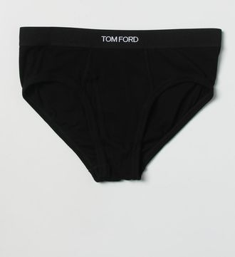 Tom Ford Slip intimo in cotone stretch con logo Tom Ford
