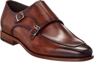Curatore Apron Double Monk Leather Loafer