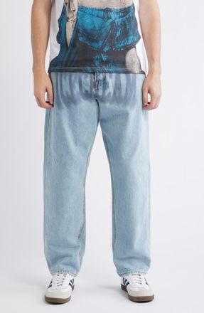 Icecream Fader Vanilla Fit Relaxed Wide Leg Jeans in Butter Pecan at Nordstrom, Size 30