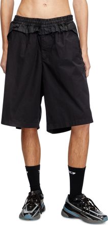 Diesel Cargo shorts - Shorts - Man - Black