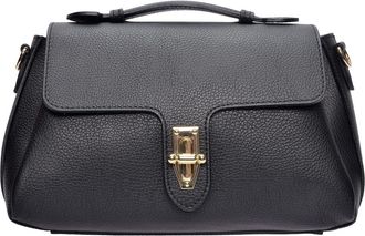 Roberta M Zwart Rundleer Tas