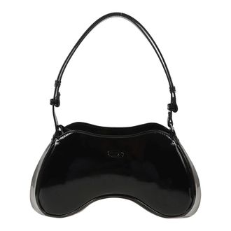Diesel Shoulder Bags, female, Black, Size: ONE SIZE Play Shoulder Bag
