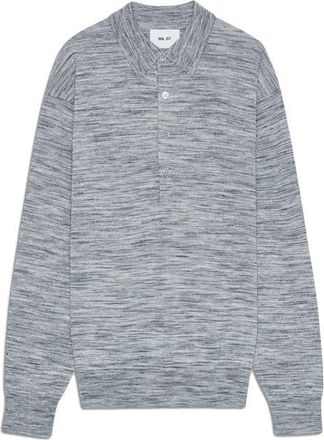 Nn.07 Raymond Polo in Ivory/grey at Nordstrom, Size Xx-Large