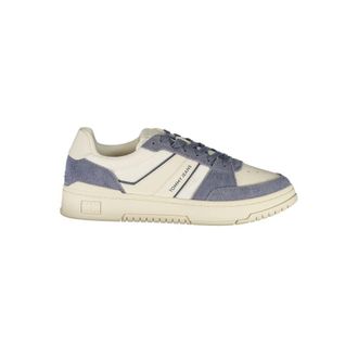 Tommy Hilfiger Witte Leren Sneakers voor Mannen