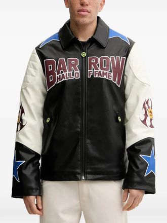 Barrow Jack met print en vlakken - Zwart
