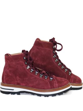 Monpiz Falcade lace-up boots - Red