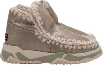 Mou Schoenen, Dames, Grijs, 38 EU, Wol, Eskimo Trainer