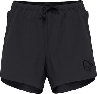 Norr&oslash;na Senja Flex1 4 Shorts Laufshorts f&uuml;r Damen | schwarz