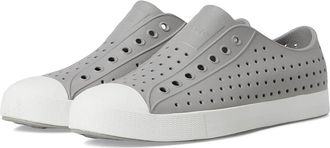 Native Jefferson Shoes Pigeon Grey/Shell White : Mens 10 - Womens 12 Medium