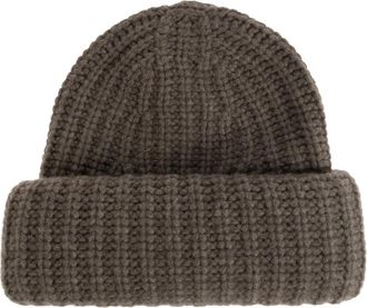 Lisa Yang Beatris Muts - Dames - Hoeden - Bruin - M - Kasjmier - Accessoires
