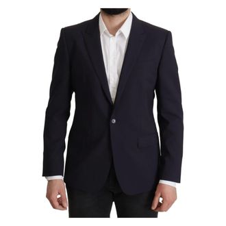 Dolce & Gabbana Hombre, Chaquetas, Azul, Talla: M