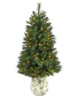 Nearly Natural Discontinued/Inactive Nearly Natural 4.5Ft West Virginia Mountain Pine Artificial Christmas Tree
