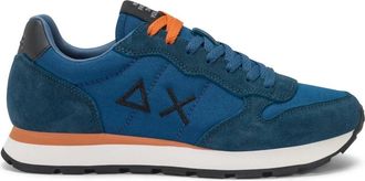 Sun 68 Casual Sneaker Tom Solid Blauw Heren - Heren - Sneakers - Blauw - 41 EU - Leer - Schoenen