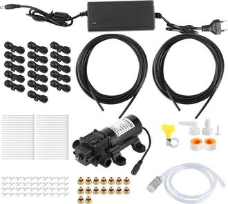 OEM Sistema De Pulverizaci&oacute;n, 110-240v. Sistema De Nebulizaci&oacute;n Y Refrigeraci&oacute;n De 16 Boquillas. Atomizaci&oacute;n Fina Para Uso En Invernaderos Y F&aacute;bricas