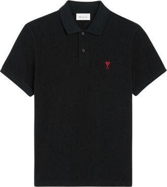 Ami Polo Ami de Coeur - - Tops - unisex - Nero - M