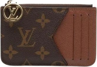 Louis Vuitton Pre-owned Wallets, female, Brown, Size: ONE SIZE Pre-owned Business card case