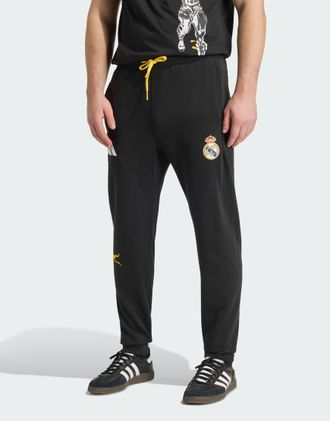 adidas adidas real madrid avengers - Pantaloni neri-Nero