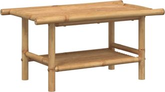 vidaXL Mesa De Centro De Bamb&uacute; 70x40x35 Cm Vidaxl