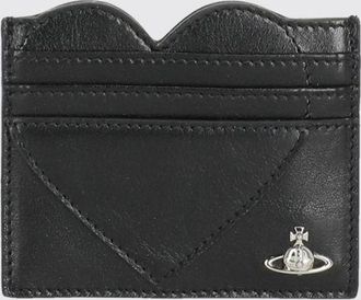 Vivienne Westwood Portacarte di credito Heart Vivienne Westwood in pelle