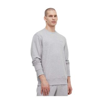 Columbia Marble Canyon French Terry Sweatshirt - Heren - Sportshirts - Grijs - M - Katoen - Fitness