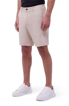 Bugatchi Theo Tech Shorts in Sand at Nordstrom, Size 35