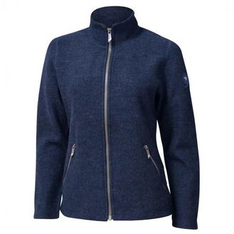 Ivanhoe of Sweden Bella Full Zip Wolljacke für Damen | blau