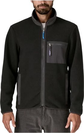 Patagonia Synchilla Fleece Jacket - Heren - Fleece jassen - Zwart - M - Polyester - Fitness