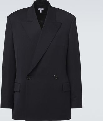Loewe Blazer cruzado de lana