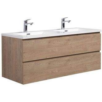 Badplaats Mobile da bagno Angela 120cm Rovere Castagno - armadio mobiletto lavabo
