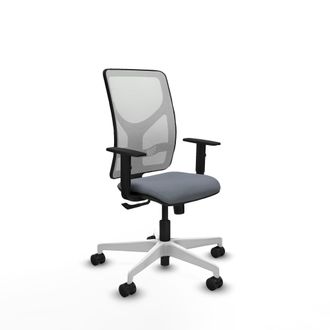 Piqueras y Crespo Silla De Oficina Piqueras Y Crespo Motilla Negro Soporte Lumbar