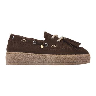 VIA VAI Schoenen, Dames, Bruin, 37 EU, Su&egrave;de, Rox Romee Loafer