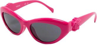 Versace Zonnebril - Dames - Zonnebrillen - Roze - 49 MM - Accessoires