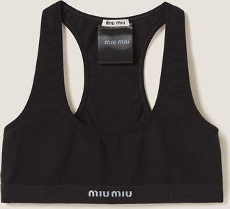 Miu Miu Seamless racerback top