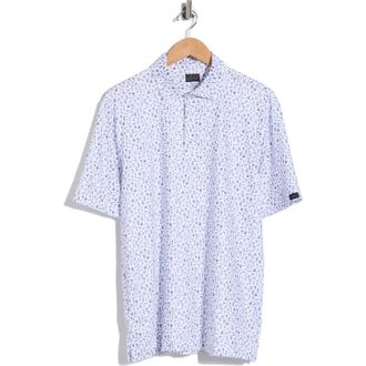 Greg Norman Americana Drinks Knit Polo in White at Nordstrom Rack, Size Xx-Large